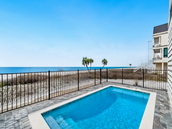 Luxurious Port St. Joe Beach Rental Six Bedroom Home with Pool & Beach Access